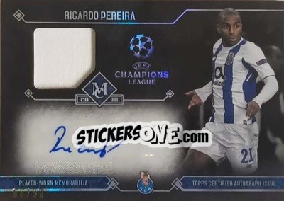 Sticker Ricardo Pereira - UEFA Champions League Museum Collection 2017-2018 n. MAR-RP - Topps