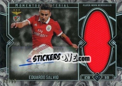 Sticker Eduardo Salvio - UEFA Champions League Museum Collection 2017-2018 n. AJR-ES - Topps