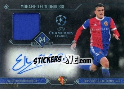 Cromo Mohamed Elyounoussi - UEFA Champions League Museum Collection 2017-2018 - Topps