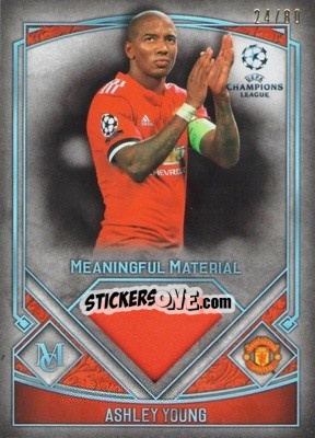 Sticker Ashley Young - UEFA Champions League Museum Collection 2017-2018 n. MMSR-AY - Topps