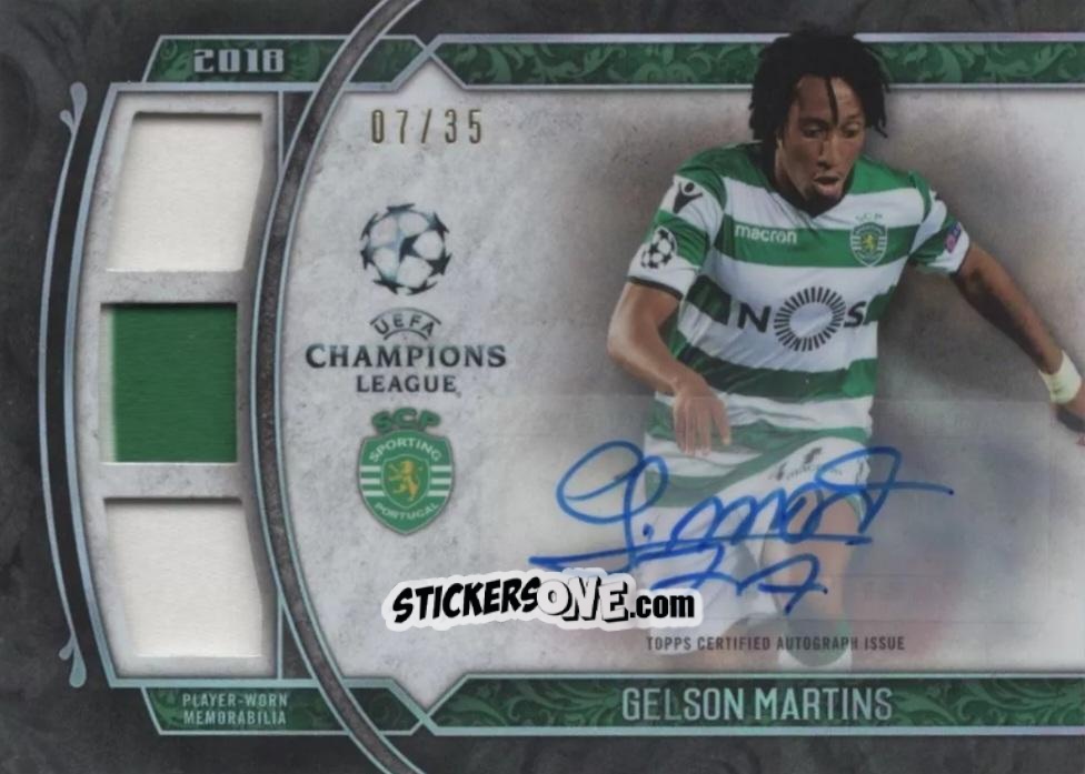 Cromo Gelson Martins - UEFA Champions League Museum Collection 2017-2018 n. MTR-GM - Topps