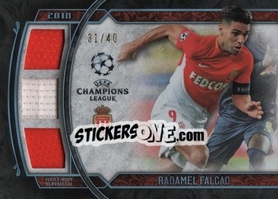 Sticker Radamel Falcao - UEFA Champions League Museum Collection 2017-2018 - Topps