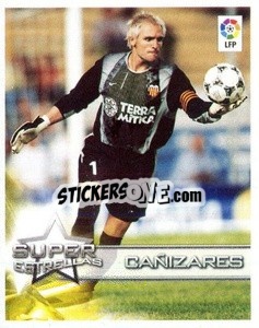 Sticker Cañizares (Valencia C.F.) - Superliga de Estrellas 2002-2003 n. 8 - Panini