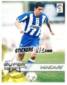 Sticker Makaay (R.C. Deportivo) - Superliga de Estrellas 2002-2003 n. 26 - Panini