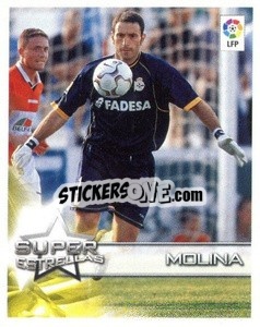 Sticker Molina (Real C. Deportivo) - Superliga de Estrellas 2002-2003 n. 28 - Panini