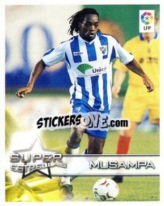 Sticker Musampa (Málaga F.C.) - Superliga de Estrellas 2002-2003 n. 31 - Panini