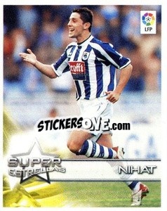 Sticker Nihat (Real Sociedad ) - Superliga de Estrellas 2002-2003 n. 32 - Panini