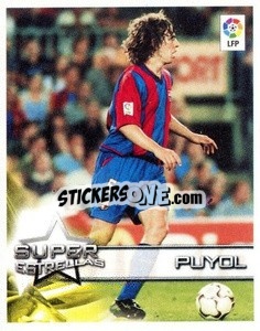 Sticker Puyol (F.C. Barcelona) - Superliga de Estrellas 2002-2003 n. 34 - Panini