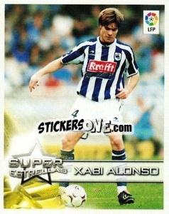 Sticker Xabi Alonso (Real Sociedad) - Superliga de Estrellas 2002-2003 n. 45 - Panini