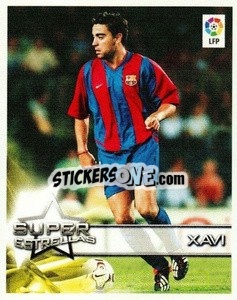 Sticker Xavi (F.C. Barcelona) - Superliga de Estrellas 2002-2003 n. 46 - Panini