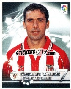 Sticker Óscar Vales - Superliga de Estrellas 2002-2003 n. 73 - Panini