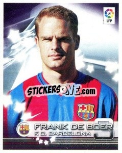 Sticker Frank de Boer - Superliga de Estrellas 2002-2003 n. 102 - Panini