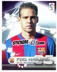 Cromo Fdo. Navarro - Superliga de Estrellas 2002-2003 n. 103 - Panini