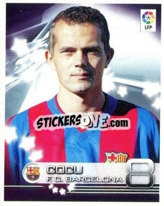 Sticker Cocu - Superliga de Estrellas 2002-2003 n. 106 - Panini