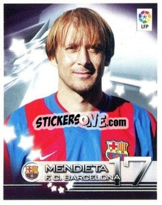 Sticker Mendieta - Superliga de Estrellas 2002-2003 n. 108 - Panini