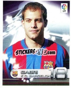 Sticker Gabri - Superliga de Estrellas 2002-2003 n. 109 - Panini