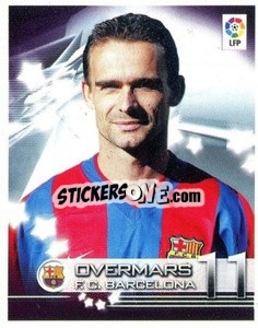 Sticker Overmars - Superliga de Estrellas 2002-2003 n. 113 - Panini