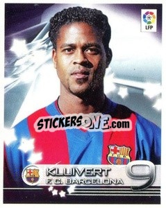 Sticker Kluivert - Superliga de Estrellas 2002-2003 n. 115 - Panini