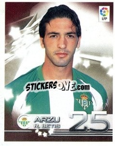 Sticker Arzu - Superliga de Estrellas 2002-2003 n. 124 - Panini