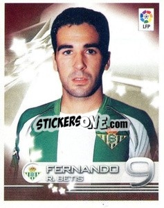 Sticker Fernando - Superliga de Estrellas 2002-2003 n. 130 - Panini