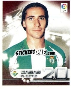 Cromo Casas - Superliga de Estrellas 2002-2003 n. 132 - Panini