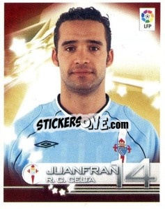 Sticker Juanfran - Superliga de Estrellas 2002-2003 n. 140 - Panini