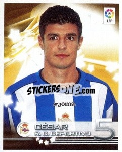 Sticker César - Superliga de Estrellas 2002-2003 n. 153 - Panini