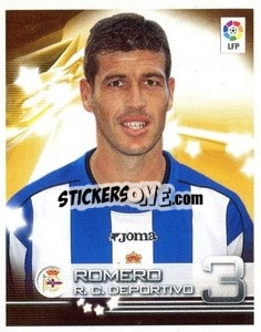 Figurina Romero - Superliga de Estrellas 2002-2003 n. 156 - Panini
