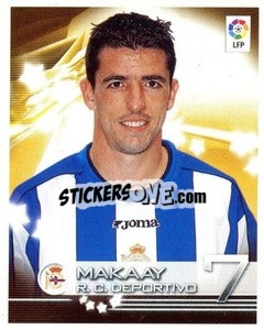 Sticker Makaay - Superliga de Estrellas 2002-2003 n. 164 - Panini