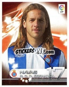Sticker Navas - Superliga de Estrellas 2002-2003 n. 169 - Panini