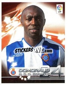 Sticker Domoraud - Superliga de Estrellas 2002-2003 n. 170 - Panini