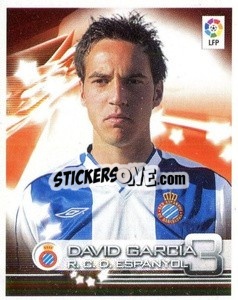 Sticker David García - Superliga de Estrellas 2002-2003 n. 173 - Panini