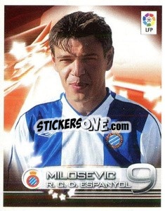Sticker Milosevic - Superliga de Estrellas 2002-2003 n. 183 - Panini