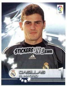 Sticker Casillas - Superliga de Estrellas 2002-2003 n. 185 - Panini