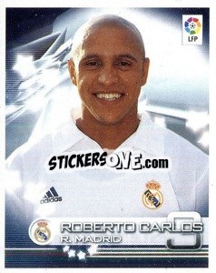 Sticker Roberto Carlos - Superliga de Estrellas 2002-2003 n. 189 - Panini