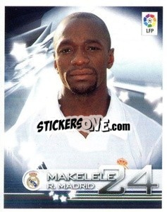 Sticker Makelele - Superliga de Estrellas 2002-2003 n. 191 - Panini