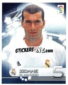 Sticker Zidane - Superliga de Estrellas 2002-2003 n. 196 - Panini