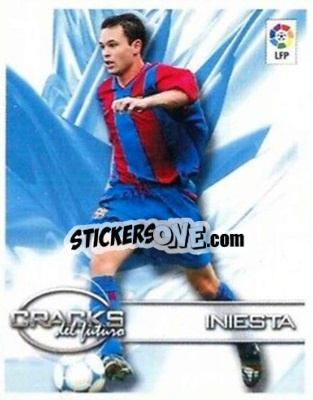 Sticker Iniesta (F.C. Barcelona) - Superliga de Estrellas 2002-2003 n. 392 - Panini