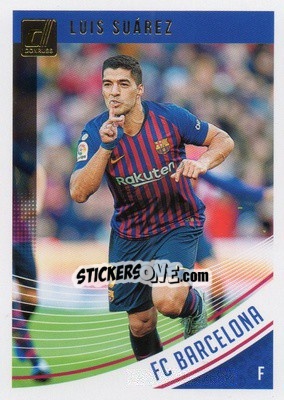 Figurina Luis Suarez - Donruss Soccer 2018-2019 - Panini