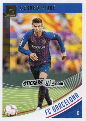 Cromo Gerard Pique - Donruss Soccer 2018-2019 - Panini