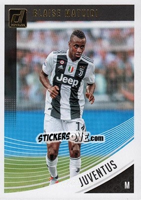 Sticker Blaise Matuidi - Donruss Soccer 2018-2019 n. 12 - Panini