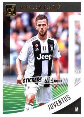 Sticker Miralem Pjanic - Donruss Soccer 2018-2019 n. 13 - Panini