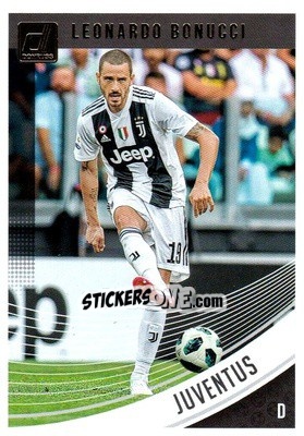 Sticker Leonardo Bonucci - Donruss Soccer 2018-2019 - Panini