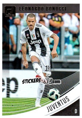 Sticker Leonardo Bonucci - Donruss Soccer 2018-2019 n. 14 - Panini