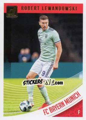 Sticker Robert Lewandowski - Donruss Soccer 2018-2019 n. 17 - Panini