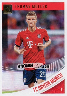 Sticker Thomas Muller - Donruss Soccer 2018-2019 n. 18 - Panini