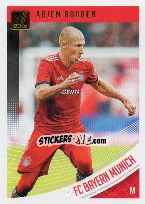 Sticker Arjen Robben - Donruss Soccer 2018-2019 n. 19 - Panini