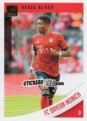 Sticker David Alaba - Donruss Soccer 2018-2019 n. 23 - Panini
