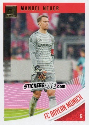 Figurina Manuel Neuer - Donruss Soccer 2018-2019 - Panini