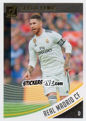 Sticker Sergio Ramos - Donruss Soccer 2018-2019 - Panini